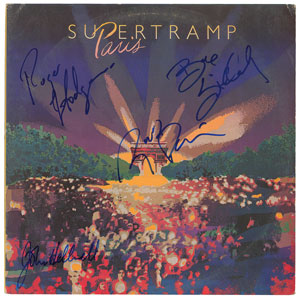 Lot #6309  Supertramp Signed Album