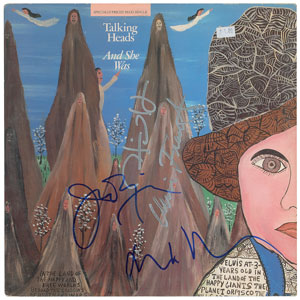Lot #6311  Talking Heads Signed Album - Image 1
