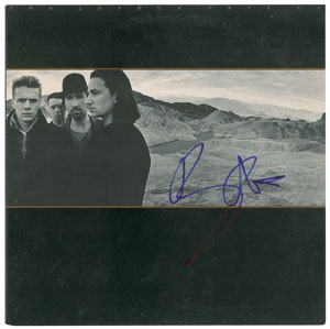 Lot #6366  U2: Bono Signed Album