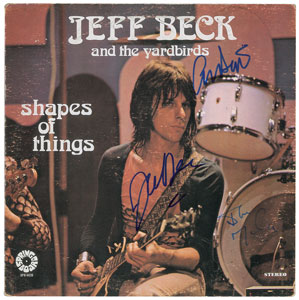 Lot #6158 Jeff Beck and The Yardbirds Signed Album - Image 1