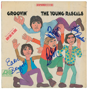 Lot #6196 The Young Rascals Signed Album - Image 1