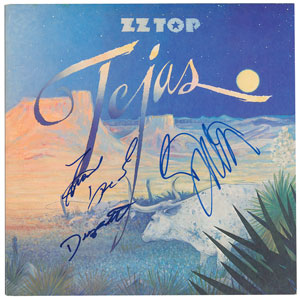 Lot #6320  ZZ Top Signed Album - Image 1