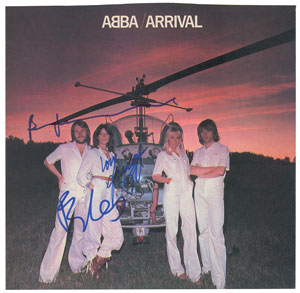 Lot #6197  ABBA Signed Album Sleeve - Image 1