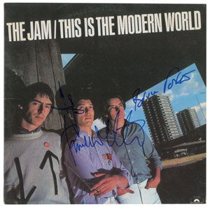 Lot #6257 The Jam Signed Album - Image 1
