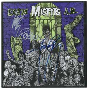 Lot #6272 The Misfits Signed Album