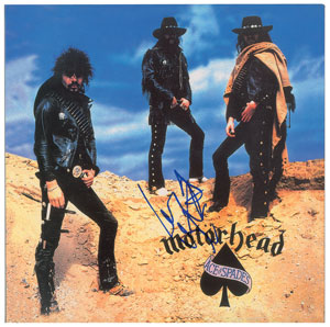 Lot #6356  Motorhead: Lemmy Kilmister Signed Album - Image 1