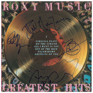 Lot #6288  Roxy Music Signed Album - Image 1
