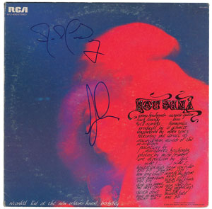 Lot #6254  Hot Tuna Signed Album - Image 1