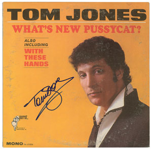Lot #6173 Tom Jones Signed Album - Image 1