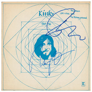 Lot #6176 The Kinks: Ray and Dave Davies Signed Album - Image 1