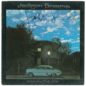 Lot #6215 Jackson Browne Signed Album - Image 1