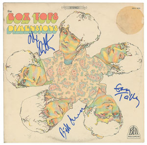 Lot #6161 The Box Tops Signed Album - Image 1