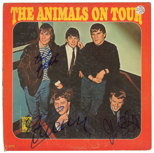 Lot #6144 The Animals Signed Album