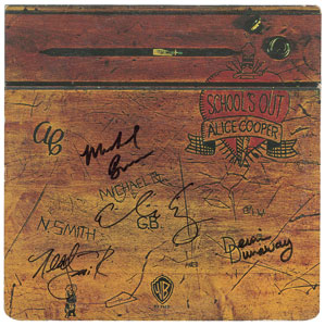 Lot #6232 Alice Cooper Signed Album - Image 1