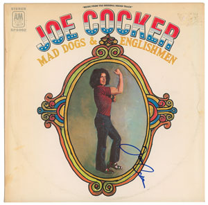 Lot #6163 Joe Cocker Signed Album