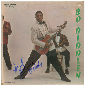 Lot #6414 Bo Diddley Signed Albums - Image 2