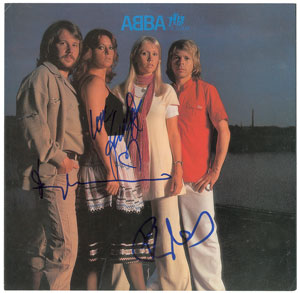 Lot #6198  ABBA Signed Album Sleeve