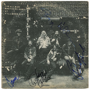 Lot #6203  Allman Brothers Signed Album - Image 1