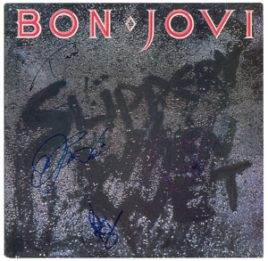 Lot #6322  Bon Jovi Signed Album - Image 1