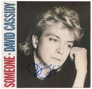 Lot #6219 David Cassidy Signed Album - Image 1