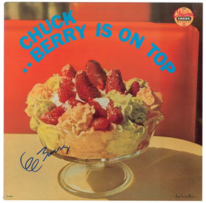 Lot #6408 Chuck Berry Signed Album - Image 1