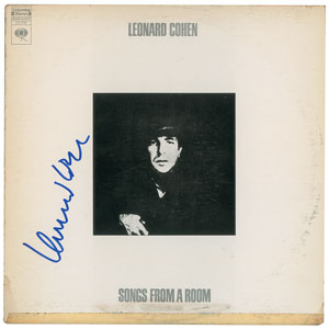Lot #6231 Leonard Cohen Signed Album - Image 1