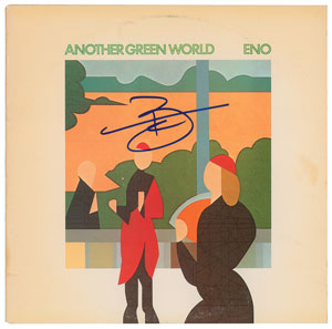 Lot #6246 Brian Eno Signed Album - Image 1