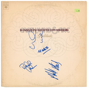 Lot #6244  Earth, Wind, and Fire Signed Album