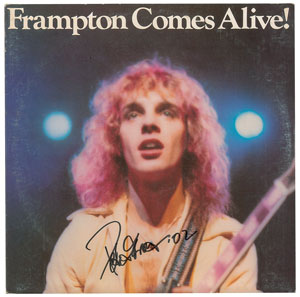 Lot #6248 Peter Frampton Signed Album