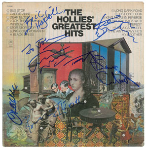 Lot #6172 The Hollies Signed Album