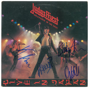 Lot #6345  Judas Priest Signed Album - Image 1
