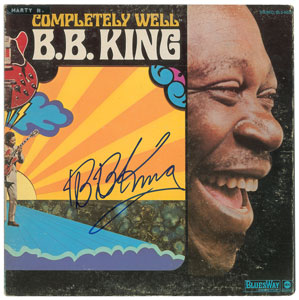 Lot #6420 B. B. King Signed Album - Image 1