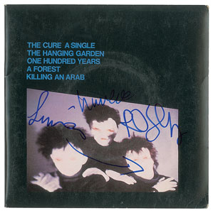 Lot #6327 The Cure Signed 45 RPM Record - Image 1