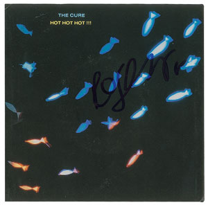 Lot #6328 The Cure: Group of (6) Robert Smith Signed 45 RPM Record - Image 4