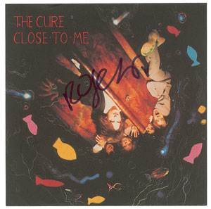 Lot #6328 The Cure: Group of (6) Robert Smith Signed 45 RPM Record - Image 5