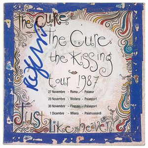 Lot #6328 The Cure: Group of (6) Robert Smith Signed 45 RPM Record - Image 6