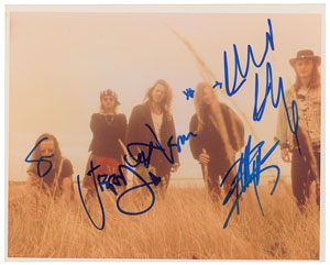 Lot #6391  Pearl Jam Signed Photograph - Image 1