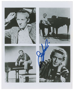 Lot #6422 Jerry Lee Lewis Signed Photograph - Image 1