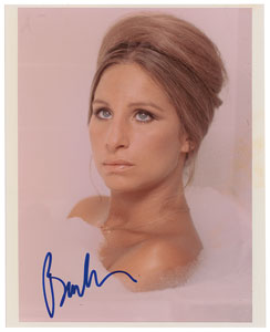 Lot #6425 Barbra Streisand Signed Photograph