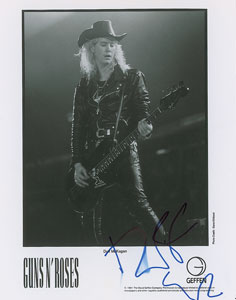 Lot #6017  Guns N' Roses Group of (6) Signed Photographs - Image 4