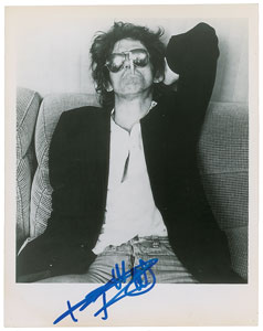 Lot #6006  Rolling Stones: Keith Richards Signed