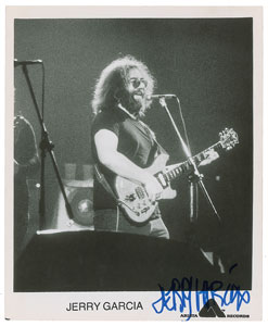 Lot #6170  Grateful Dead: Jerry Garcia Signed Photograph - Image 1