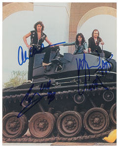 Lot #6040  Van Halen Signed Photograph
