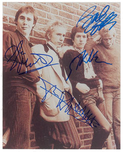Lot #6294 The Sex Pistols Signed Photograph