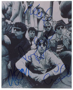 Lot #6387  Oasis Signed Photograph - Image 1