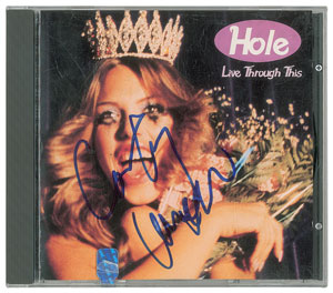 Lot #6379 Courtney Love Group of (3) Signed CDs - Image 3