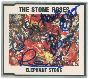 Lot #6401 The Stone Roses Signed CD - Image 1