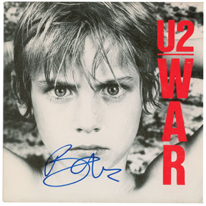 Lot #6367  U2: Bono Signed Album - Image 1