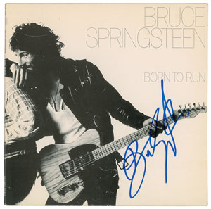 Lot #6305 Bruce Springsteen Signed Album