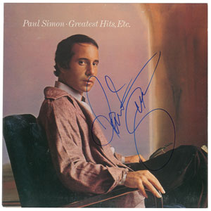 Lot #6300 Paul Simon Signed Album